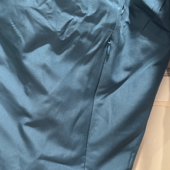 Women's Teal Ski Jacket - Picture 3 of 4